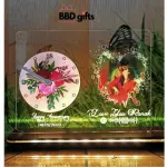 Customized Table Top With LED Clock Lamp | LED table top | Best