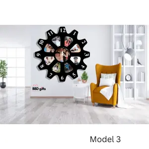 Customized wooden wall clock | Wall clocks under 1000 rs | best