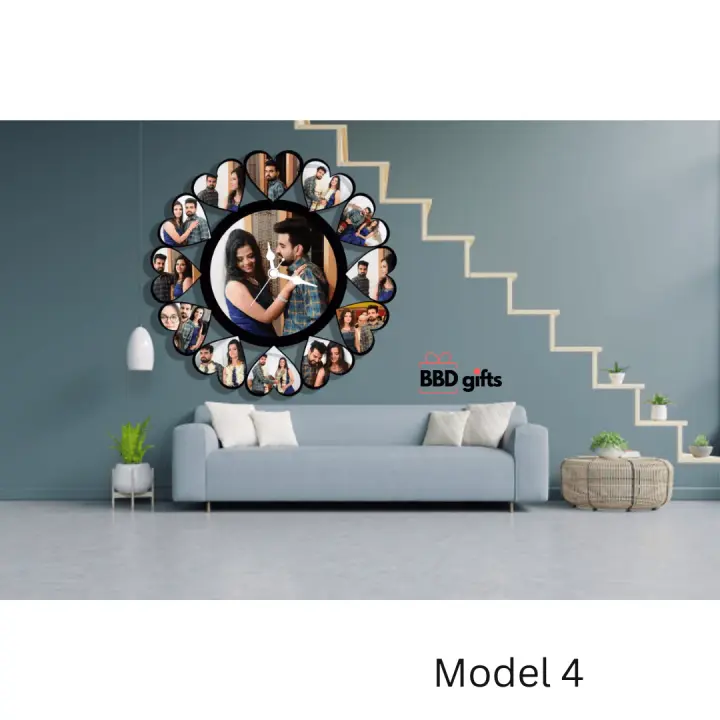 Customized wooden wall clock | Wall clocks under 1000 rs | best