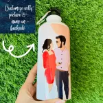 Illustration water bottles | personalized water bottles with