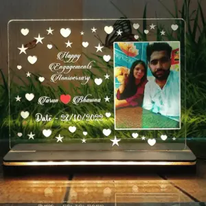 Customized Table Top With LED for Couples| Table decors|