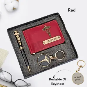 Customized Doctor Wallet Combo | Personalized Gifts for Doctors