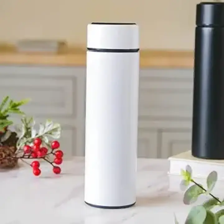 Temperature Bottle White Colour