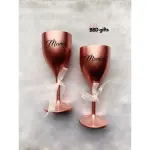 Customized Couple Wine Glasses | Wedding accesories | Wine