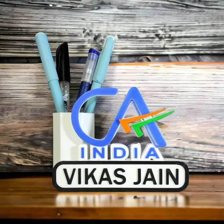 Personalized CA Penstand | Professional Pen Stand | Gift for
