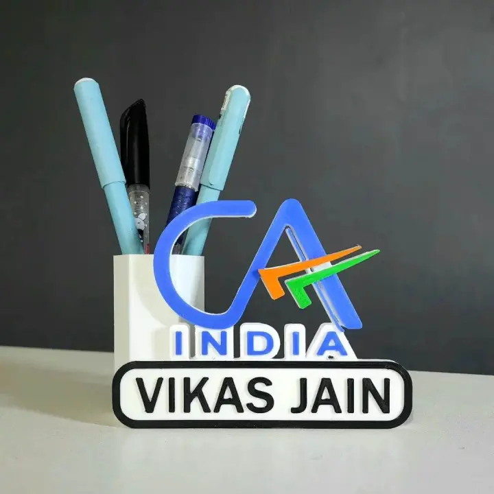 Personalized CA Penstand | Professional Pen Stand | Gift for