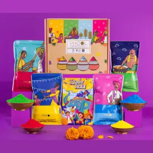 Holi Essential Box - Holi Gifts For Employees - Corporate Gift Items