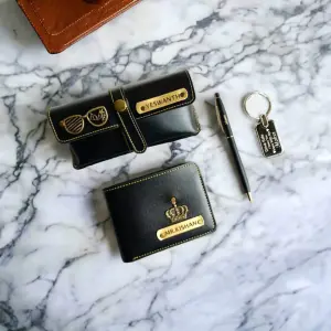 Customized wallet Combo gift for him | Birthday and Anniversary