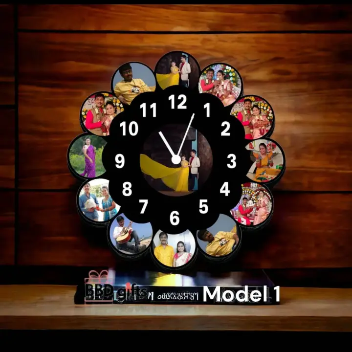 Customized wooden wall clock | Wall clocks under 1000 rs | best